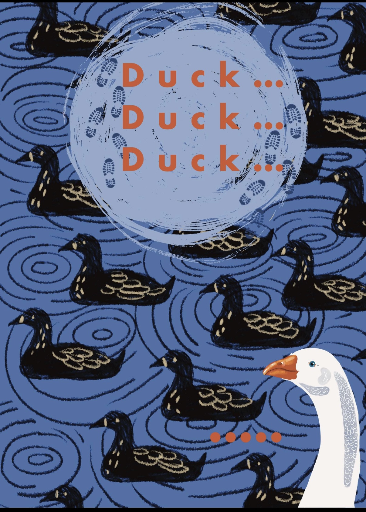silly goose card (outside)